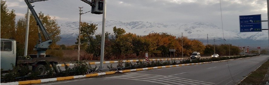Trafik izleme kameraları direği