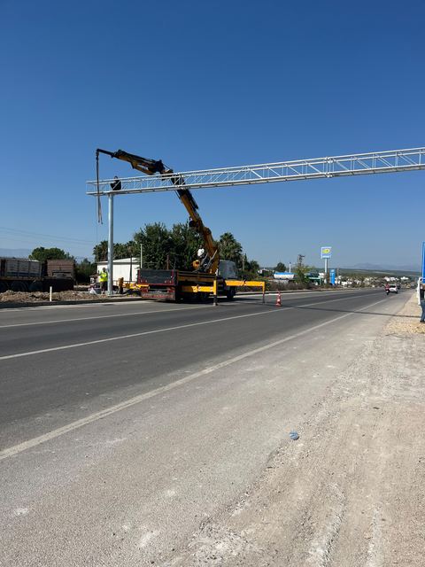 Portal kirişi montajı